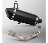 Para Para Vespa Para GTS300 Para GTS-300 2008-2023 Silenciador Escape | Silenciador Colector Motocicleta De Escape Completo Para Scooter DB Killer(Black)