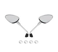 para para Vespa Sprint 50 125 150 2014-2022 Espejo retrovisor Izquierdo y Derecho de Motocicleta(Chrome)