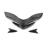 para para Z900 2017 2018 2019 Carenado Frontal Aerodinámico Winglet Pico Nariz Cono Extensión Cubierta Extensor Cubierta carenado(Carbon)