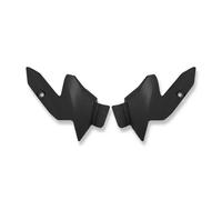 Para Parabrisas De Motocicleta Para Benelli TRK502 TRK502X | BJ500GS-A, lado derecho izquierdo delantero, kit deflector de aire para parabrisas(Negro)