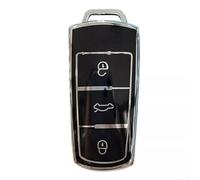 Para Passat B6 B7 Car Key Case For TPU Cover for Enhanced Key Protection (negro)
