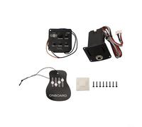 Para pastilla de guitarra acústica con preamplificador integrado y ajustes fáciles para actuaciones en vivo