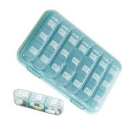 Para Pastillas - Dispensador De Almacenamiento De Suplementos Hermético | Organizador De Medicamentos Portátil,Para Adultos Mayores, Personas De La Tercera Edad, Mascotas, Padre, Niños, Madre
