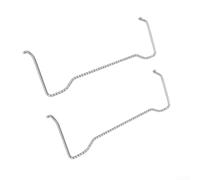 Para patas de soporte de mesa igt en acero inoxidable, ajuste seguro para tablas de 0.5U 125 mm y 1U 250 mm, pieza de repuesto de patas de mesa de camping antitambaleo (pata de soporte de 0.5 unidades
