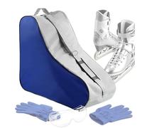 para Patinaje sobre Hielo - Estructura Oxford 36,5 x 20 x 42,5 cm, Mochila Deportiva, Gran Capacidad | Correa Ajustable, para Patines de Ruedas, Porta Equipamiento + para Patinaje, Alegria