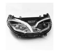 para PCX125 PCX150 2018 2019 2020 Conjunto De Faro Delantero De Motocicleta Faro Delantero Negro con Lente Transparente Interior Cromado Reflectante Faros Delanteras