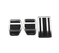 Para Pedales Coche Peugeot 508 Pedal Freno Combustible Gas Antislizante Pedal Pedal Freno Pie Embrague Gas Juego Cubierta Pedal Freno(MT)
