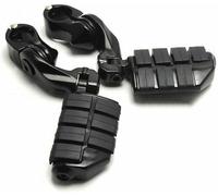 para Pedales Reposa Pedal De Motocicleta 32mm Clavijas De Carretera Estriberas Ajustables Barra De Choque De Protección para Motor Soporte De Reposapiés Reposapiés Motocicleta(Cb101-218)