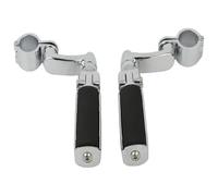 para Pedales Reposapiés De Motocicleta Pedal De Motocicleta De 32MM Pedal De Clavija con Abrazaderas Reposapiés De Pedal Reposapiés Motocicleta