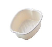 Para pedicura, pies de plástico sólidos, pies de masaje gruesos para remojar, perfectos y para tu pie, grandes productos de baño toallas desechables para el baño (multicolor, talla única)