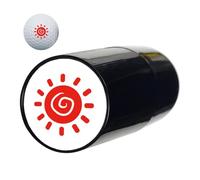 para pelota de golf Sun - Indicador de pelota de golf | Herramienta de molde de bola de golf impermeable | Molde de sello de bola de golf duradero y reutilizable ABS | Tim