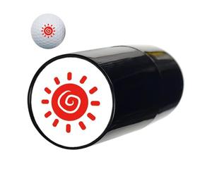 para pelota de golf Sun - Indicador de pelota de golf | Herramienta de molde de bola de golf impermeable | Molde de sello de bola de golf duradero y reutilizable ABS | Tim