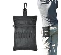 para Pelotas de Golf - Portabolas de Golf Duradero y portátil de 7,87 x 5,51 Pulgadas, diseño Ligero e Impermeable, con Cierre Seguro | Bolsas para Pelotas de Golf, senderos y práctica