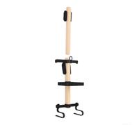 para percha Bike Wall Mount Ahorra Espacio Ventilación para | Espacio dedicado casco, , zapatos; para acceso antes de salir; para compacto vertical(black Silent Edition)