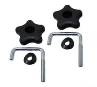 Para perilla de mango de soplador de nieve, perno de bloqueo y juego de repuesto de arandela compatible con varios modelos de cortacésped Toro y equipos de eliminación de nieve