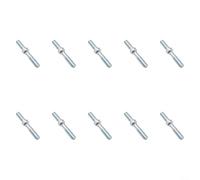 para perno de Barra M8 para Motosierra MS500i para perno de(10pcs) | para acero de alta para resistencia, para para ajuste perfecto MS500i, evita vibraciones, color plateado, instalación rápida