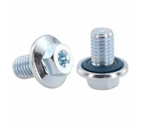 para perno Drenaje Cárter con Imán NdFeB y Junta 12mm para | Rosca M12x1.75, núcleo magnético NdFeB, junta extrusión 12mm, compatible para buick para cadillac, antifugas