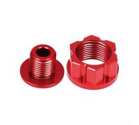 para perno Horquilla Trasera Negro para Moto Dirt para sur-ron | CNC aleación 6061, acabado negro mate, para resistencia , ajuste para preciso para Ultra Bee, mejora durabilidad(red)