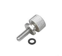 Para pernos de asiento de liberación rápida CNC de 6 mm para motocicleta, tornillos moleteados de aleación de aluminio con arandelas, cierre sin herramientas para modelos de deslizamiento de carretera