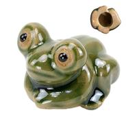 para pernos de inodoro | de perno de suelo de inodoro con forma de rana, de rosca de porcelana a prueba de polvo para una decoración mejorada del baño, gadgets