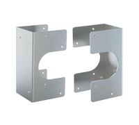 para pernos - Protector de tubería resistente de 2 piezas | Protectores de pernos de acero galvanizado calibre 16 para marcos, construcción de plomería, refuerzo estructural, mejoras para el ho