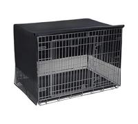 para perrera - Parasol impermeable de tela Oxford, cubierta para jaula de perro, cubierta transpirable para jaula de mascotas, sombra protectora para perrera, cubierta de recinto interior y