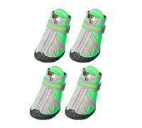 para Perros 4PCS - Zapatos de protección para Patas, Transpirables Antideslizantes | Zapatos para Perros de 5 tamaños con de Goma Robusta para Verano Calles calurosas Invierno Nieve Paseos