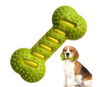 para Perros chirriante para Masticar Fuerte, masticable en Forma de Hueso, Interactivo para Masticar contra el aburrimiento y para la dentición
