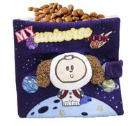 para Perros Chirridos | 7.87x7.87x1.57 Pulgadas Toy De Chirrido para Perros | Libro De Masticación De Cachorros Divertidos - Suministros De Masticación De Cachorros Chirridos De Mascotas Diverti