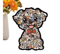 para Perros con Forma De Animales - 160 Piezas, Juguete Ligero y Preciso - de Madera Retador | para Adultos, Niños, Amantes, Hogar, Familia, Amigos y Estante de Pared