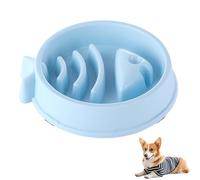 para perros Slow Feed, interactivo, con forma de , lento, antideslizante, a prueba de vuelco, para perros medianos y grandes, portátil, para exteriores