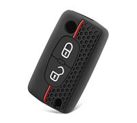 para Peugeot 107 207 307 308 407 607 3008 5008 para Citroen para Xsara para Picasso C5 C6 C8 Funda De Silicona para Llave De Coche Sin Llave(2 Buttons)