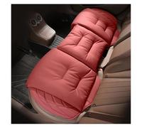 para Peugeot 107 208 3008 308 508 408 2008 307 Cojín Asiento Cuero Extensión Soporte Las Piernas Coche Funda Suave Fundas Asientos Coche(Back Row-Red)