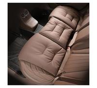 para Peugeot 107 208 3008 308 508 408 2008 307 Cojín Asiento Cuero Extensión Soporte Las Piernas Coche Funda Suave Fundas Asientos Coche(Back Row-Brown)