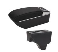 Para Peugeot 2008 208 2019-2023 Compartimento Reposabrazos Coche Piezas Reequipamiento Detalles Interiores Caja Almacenamiento Accesorios Consola Central De Brazo(D2 Black line No USB)