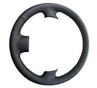 para Peugeot 206 1998-2005 SW 2003-2005 Protector para Volante De Coche Accesorios Cuero Artificial(Red Thread5)