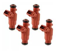 Para Peugeot 206 307 1007 Para Partner 1.6 Para 16V 2000-2014 1/4 Piezas Boquilla Inyector Combustible 0280156034 Herramientas Extracción Gasolina(4 Pcs)