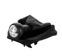 para Peugeot 207 307 CC 308 Perilla Palanca Cambios Coche 5 velocidades Palanca Cambios Cubierta Bota Polaina Perilla Palanca Cambios 5 velocidades Funda para Palanca de Cambios de Coche