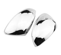 Para Peugeot 208 2008 2012-2018 Para C3 2016-2020 Cubierta Del Espejo Retrovisor Lateral Coche Tapa Alerón Carcasa De La Puerta Exterior Embellecedor Carcasa Retrovisor Lateral Coche(Plata)