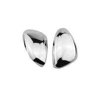 Para Peugeot 208/2008 2012-2018 Para Citroën C3 2016-2020 Cubierta Espejo Retrovisor Lateral Del Automóvil Tapa Alerón Carcasa Exterior Embellecedor FIXCOR(Plata)