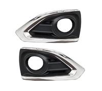 Para Peugeot 3008 2013-2015 Sin Orificio Para Radar Reemplazo Cubierta Luz Antiniebla Embellecedores Parachoques Delantero Rejilla Inferior Faros(Pair)