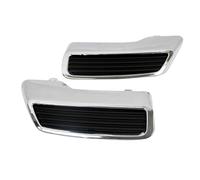 Para Peugeot 3008 5008 2017 2018 2019 2020 2021 2 Piezas De Cubierta Decorativa Para Silenciador De Escape Trasero Cromado