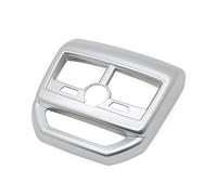 Para Peugeot 3008 5008 GT Cubierta Aire Acondicionado Coche Embellecedor Trasero Detrás Caja Del Reposabrazos Decoración Marco De Ventilación Caja Reposabrazos Coche(Plata)