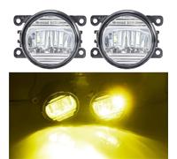 para Peugeot 301 2012 2013 2014 2015 2016 2017 2018 2 X Conjunto De Luces Antiniebla LED para Coche 30W 6000LM Lámpara Circulación Diurna DRL H11 Coche Faro Principal Montaje(JZ Yellow)