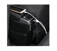 Para Peugeot 307 2004-2013 Compartimento Reposabrazos Compartimento Almacenamiento Central Portavasos Cenicero Accesorio Estilo Interior Coche(C3 Black white 7 USB)