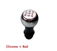 para Peugeot 307308408206207301 3008 Elysee Perilla de Cambio de Marchas Manual de Coche de Acero Inoxidable VTS Sport Pen Palanca de Cabeza -K0282