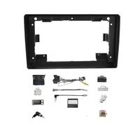 para Peugeot 308 2013-2017 Radio De Coche Fascia DVD Stereo Frame Board Adapter Mount Dashboard Bezel Trim Kit Android Fascia del Panel de Radio(Cable de Marco Canbus)