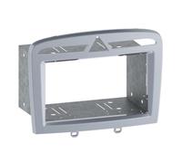 Para Peugeot 308 Cc 308 Sw Marco Radio Coche Marco Empotrado 2-DIN Plata