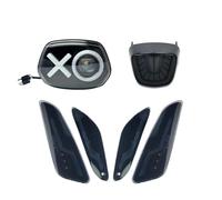 Para Piaggio Para Para Vespa Para Elettrica Para Sprint Para Primavera 50 125 150 Faros LED Intermitentes Delanteros Traseros Luces Circulación Faro Motocicleta Faro Delantero(Full set of RGB 2)