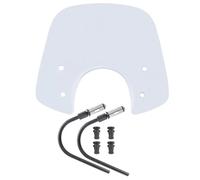 para Piaggio para Vespa LX50 LX125 LX150 GT200 para GTS250 para GTS300 Parabrisas Deflector Accesorios De Motocicleta Parabrisas Delantero Motocicleta(High-Light Smoke)
